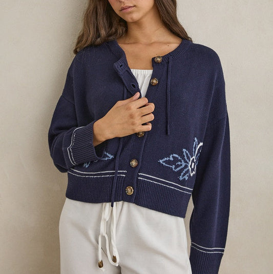 RAVELLO KNIT CARDIGAN