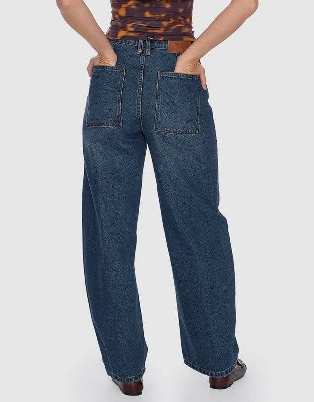 SLOANE HIGH RISE BARREL JEAN