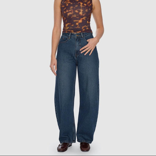 SLOANE HIGH RISE BARREL JEAN