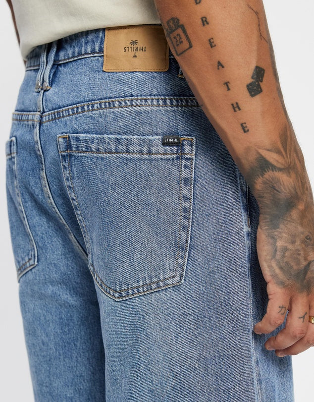 SLACKER RELAXED DENIM SHORT