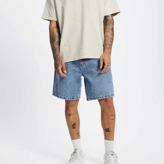 SLACKER RELAXED DENIM SHORT