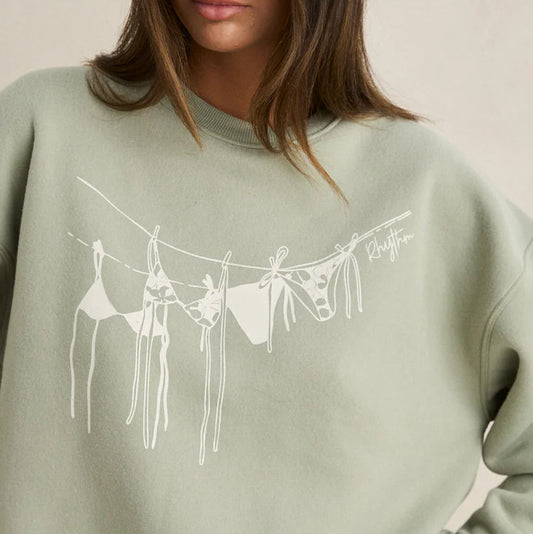 MELIA CREW NECK FLEECE