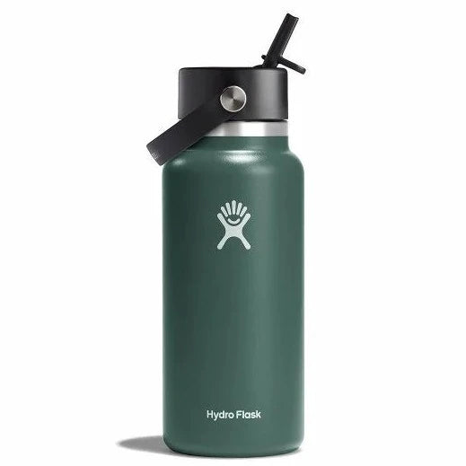 HYDROFLASK HYDRATION 32OZ STRAWCAP FIR