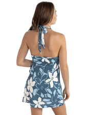 MALIA HALTER MINI DRESS